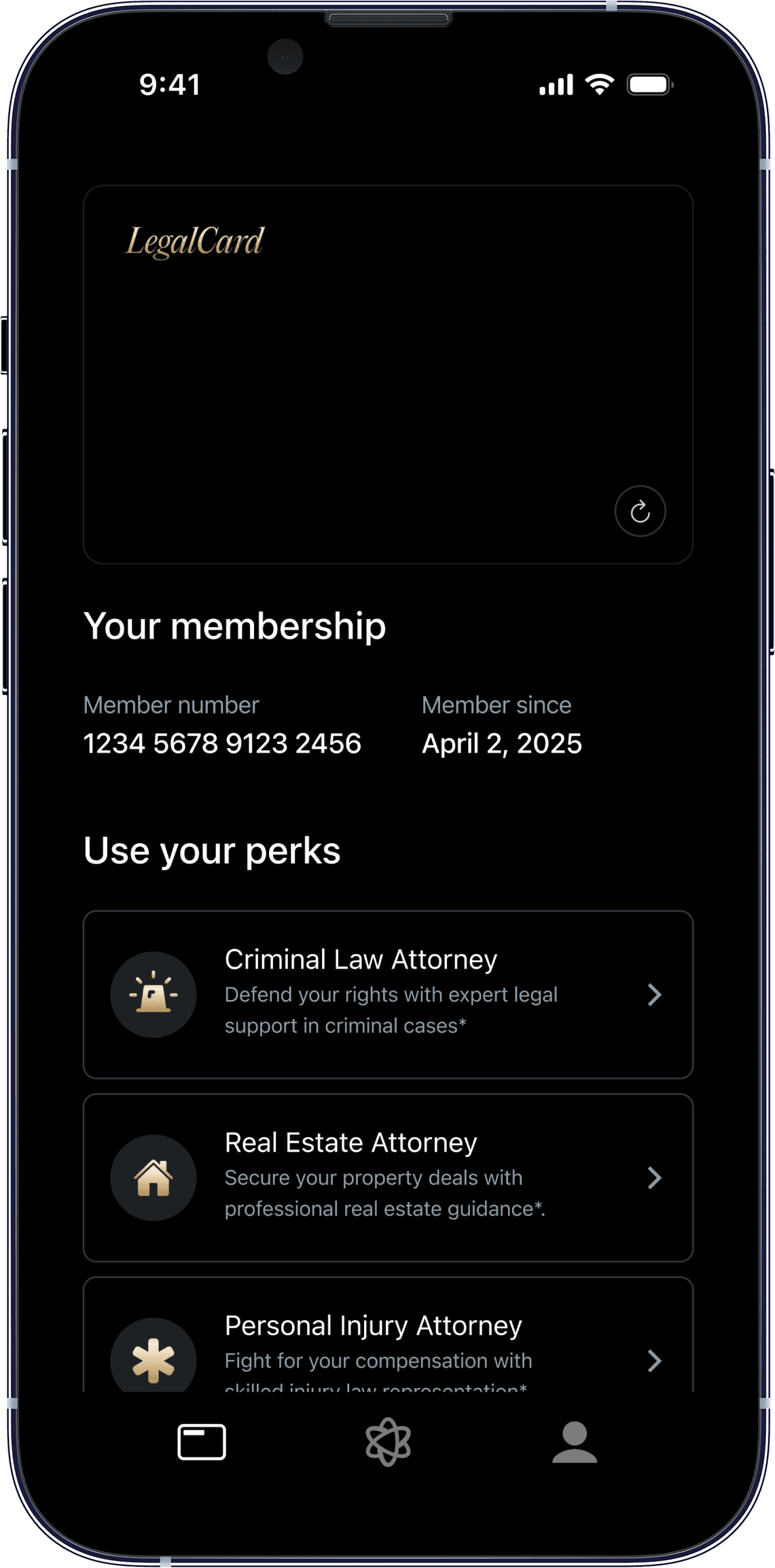 Legal Card